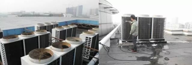 中央空調水系統與末端設備的清洗保養