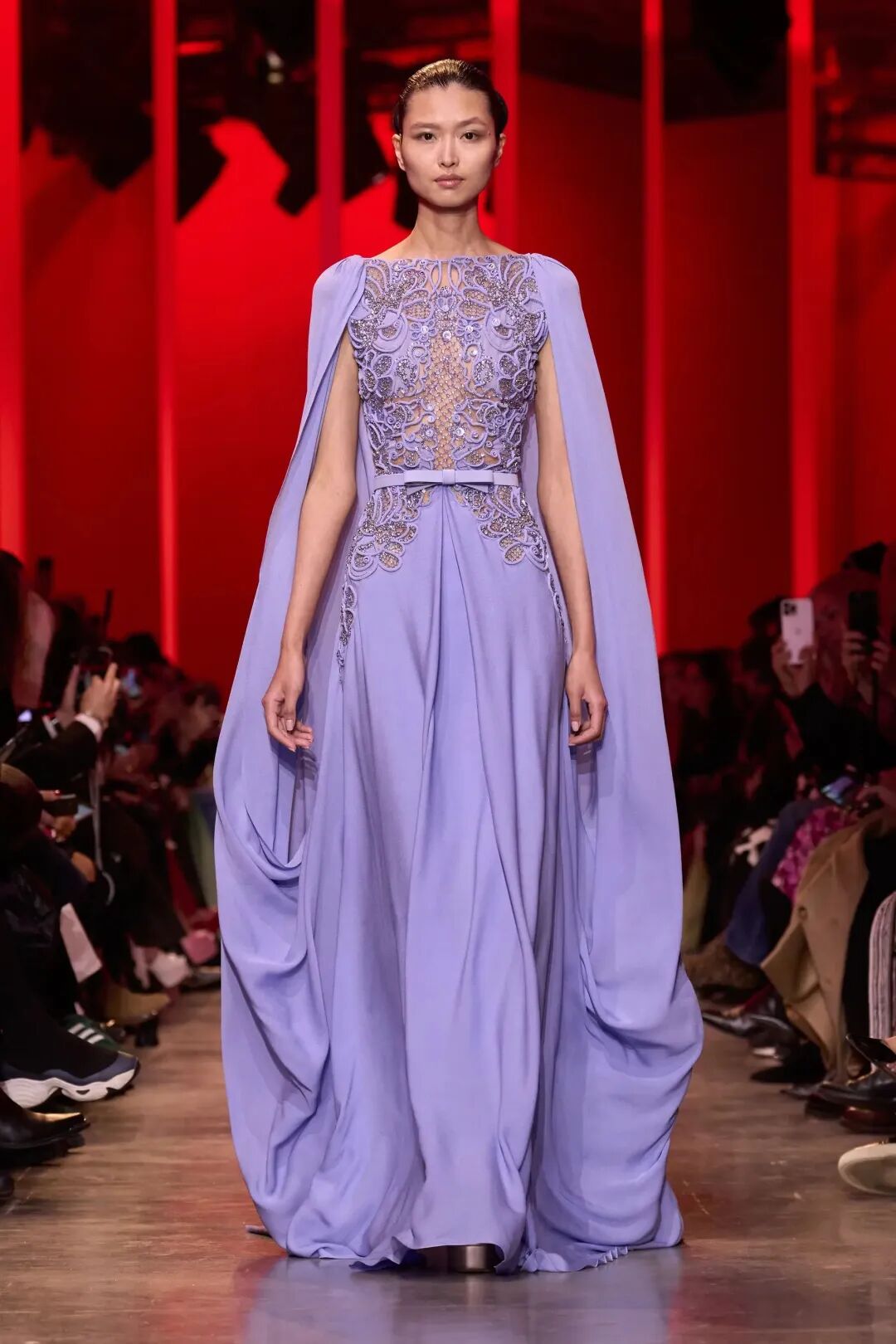 紫色系礼服优雅