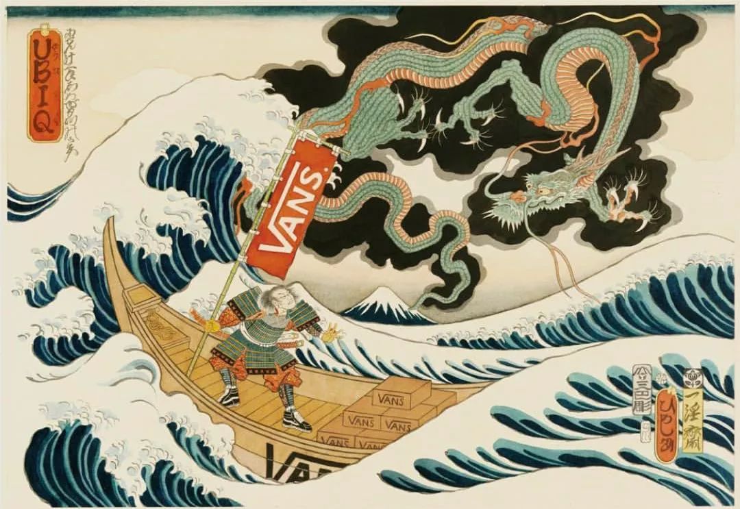 注目 就連「浮世繪」都已經潮到你無法想像的地步？！ | 華人 OVERDOPE 絵画/タペストリー