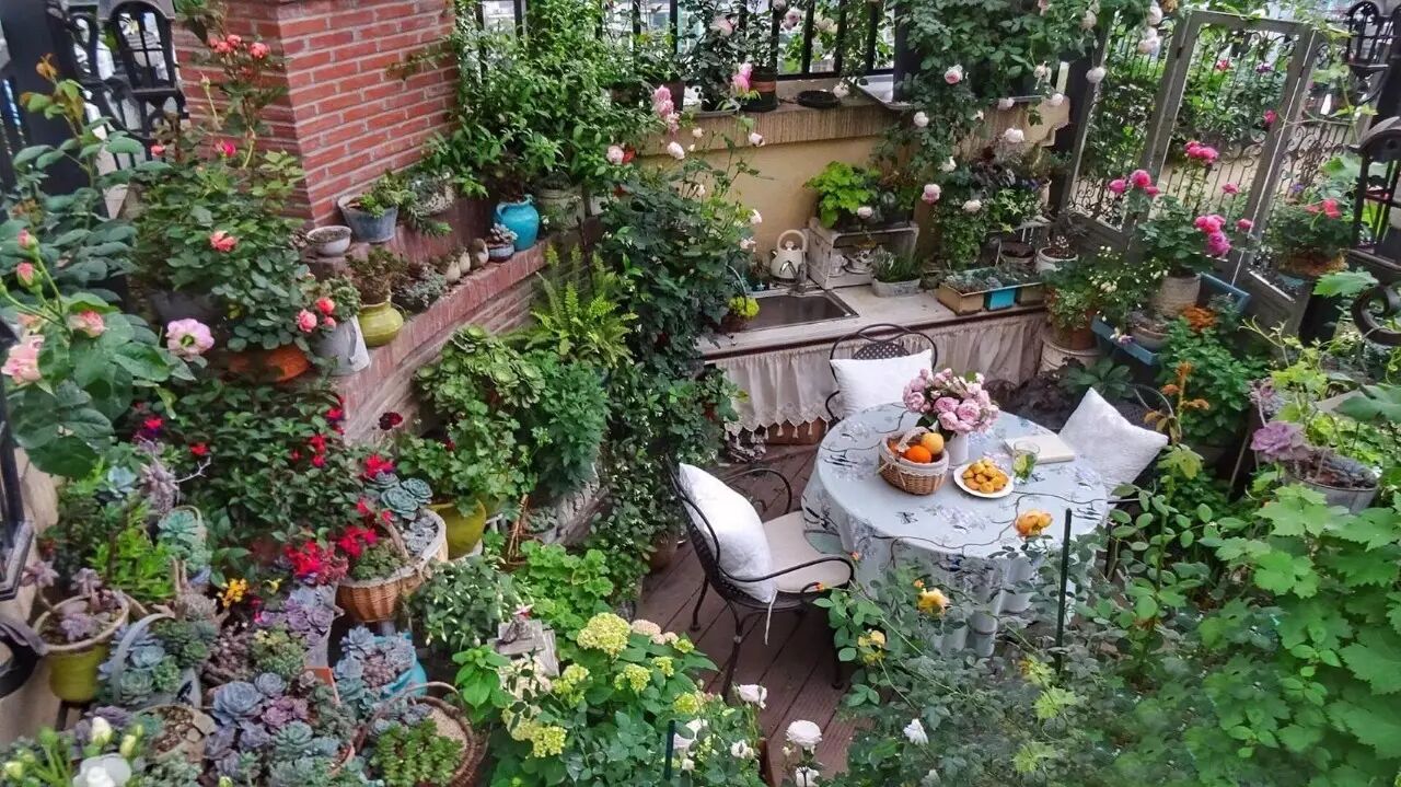 案例| 花园,壁炉区,阳光房,这个88㎡最美露台有毒