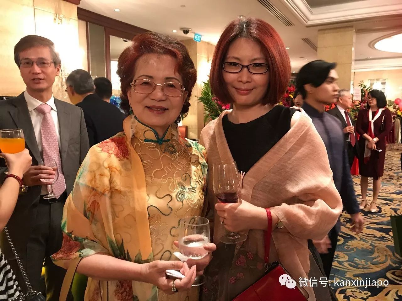 作家何华,新加坡华文教研中心符传丰博士,孔子学院梁秉赋,rsis李明江