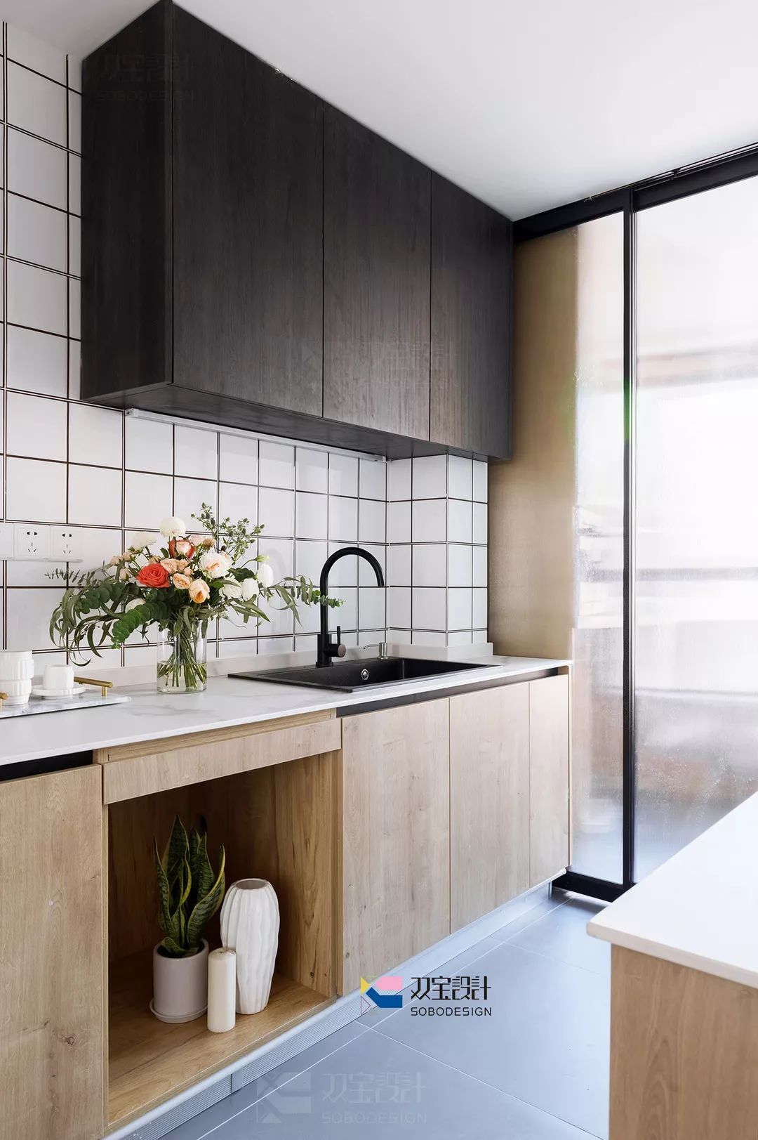 90后女生的梦幻小户型，合理收纳、开放厨房、60m²巧变80m²！