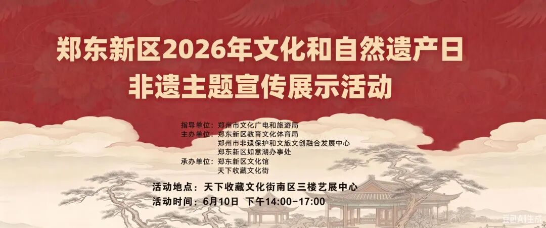 赏绝活、逛市集、享义诊！6月10日非遗盛宴等你来！(图1)