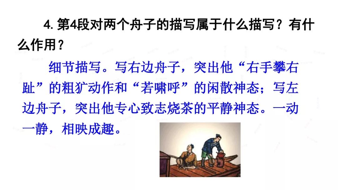 核舟记图片手绘_核舟记图片绘画素描_核舟记图片