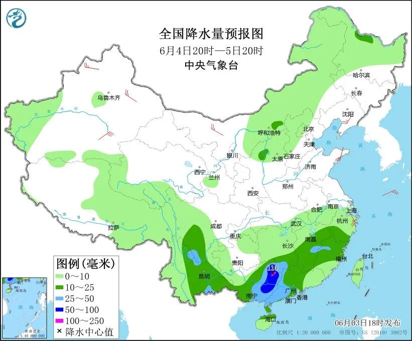 2024年06月05日 兴安盟天气