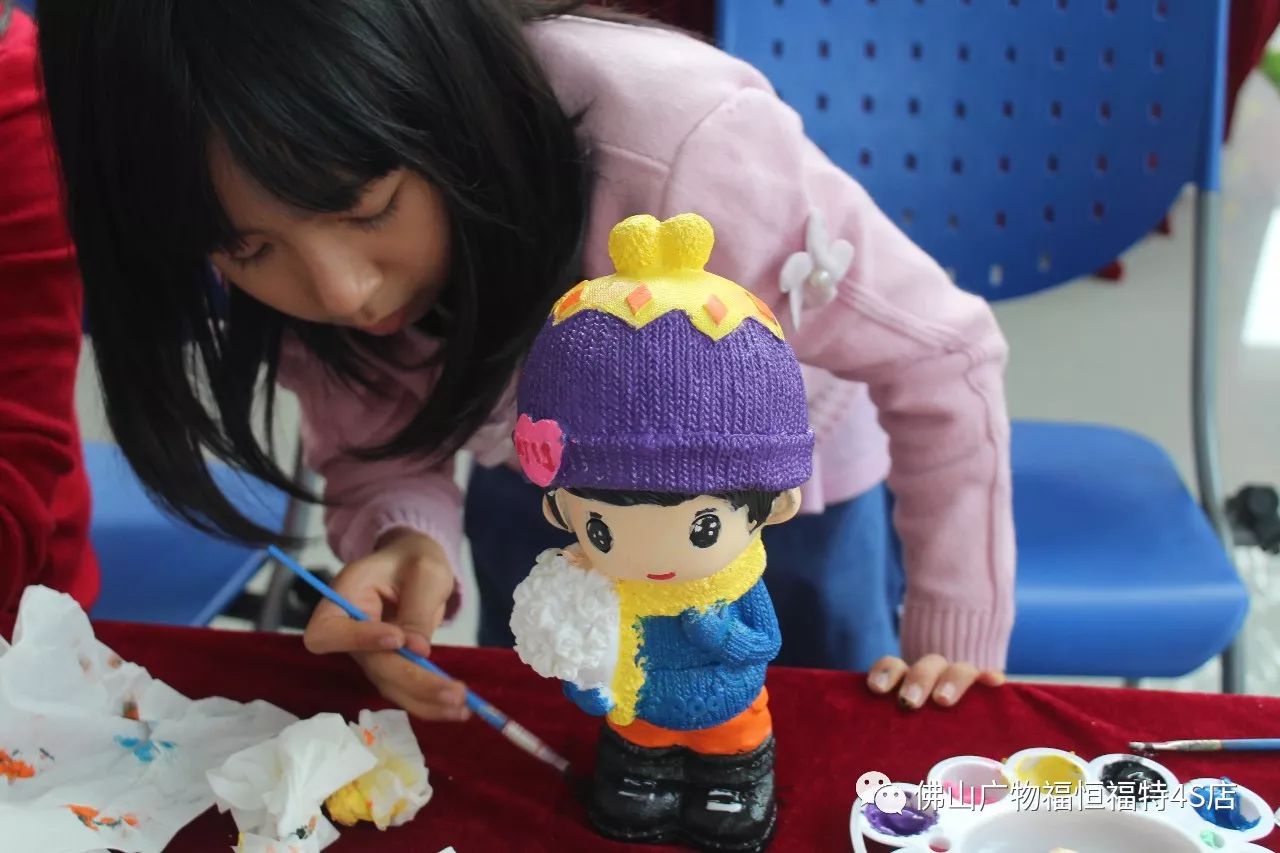 佛山福恒亲子携手玩转涂鸦陶瓷彩绘diy圆满结束