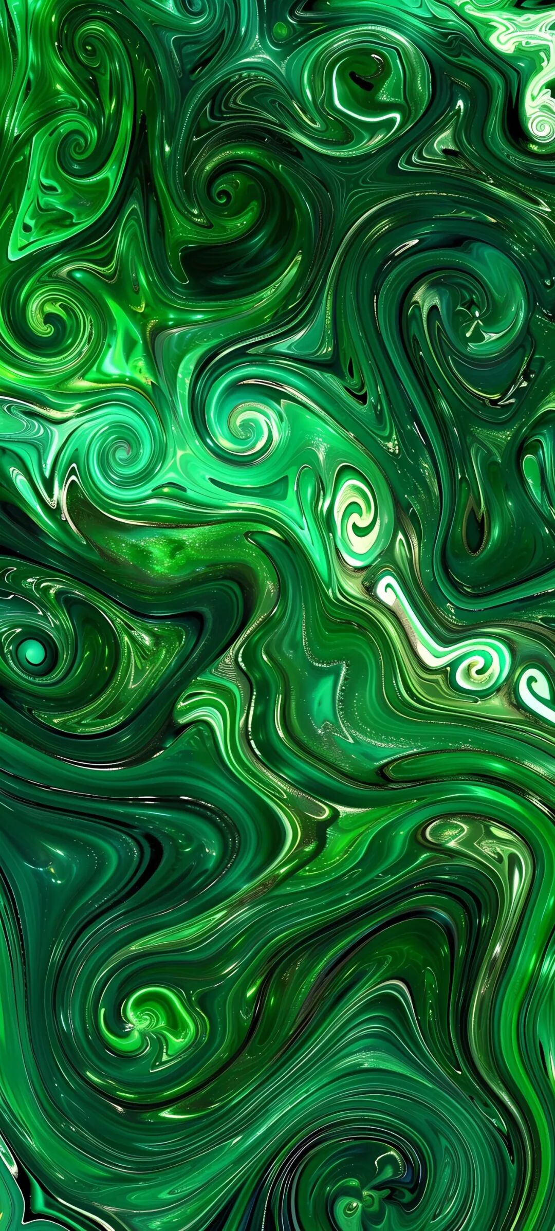 设计师在创作抽象手机壁纸过程中,常常将创意和技术融为一体,通过对