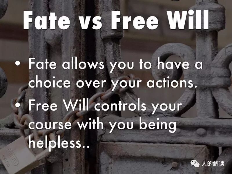 命运究竟是怎么回事-人的解读