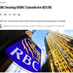 壕！加拿大这公司砸$135亿收购汇丰银行！看上的竟然是中国富裕客户？！