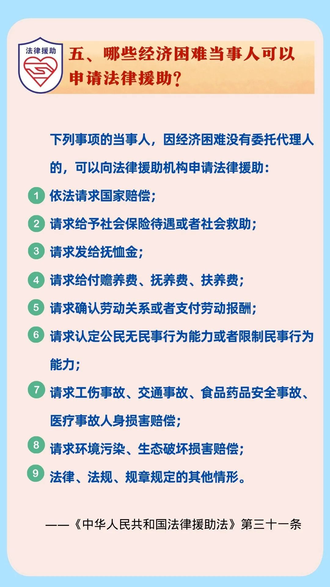 关于法律援助法你关心的问题都在这里