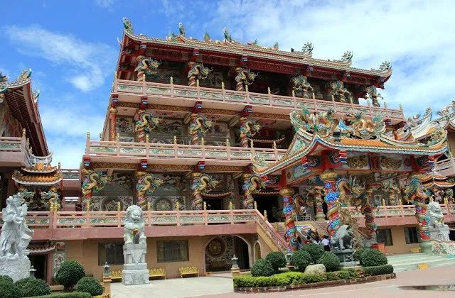 哪吒燃爆國內！但最大的哪吒廟卻在泰國，壯觀華麗，快來圍觀 旅遊 第6張