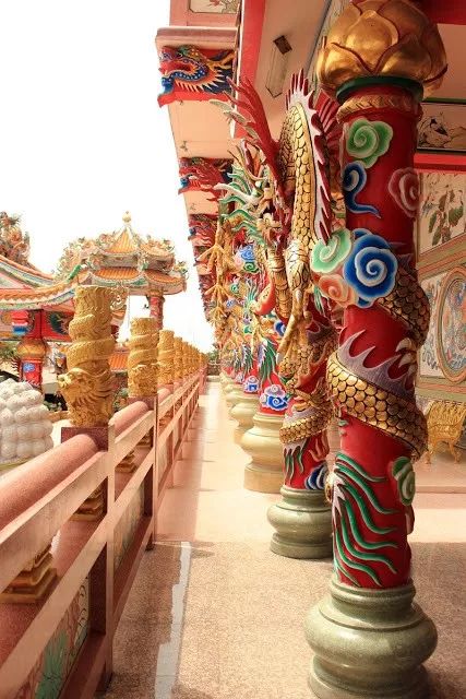 哪吒燃爆國內！但最大的哪吒廟卻在泰國，壯觀華麗，快來圍觀 旅遊 第12張