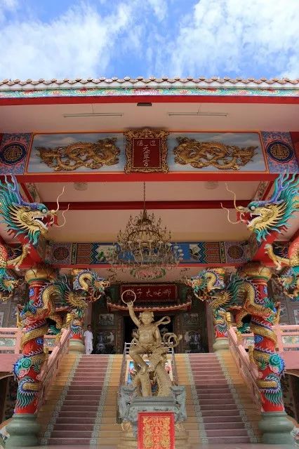 哪吒燃爆國內！但最大的哪吒廟卻在泰國，壯觀華麗，快來圍觀 旅遊 第10張