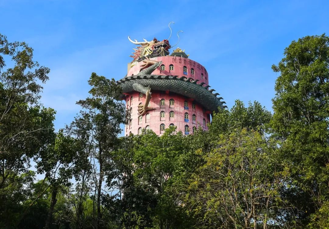 東南亞最威武的寺廟：建築17層，巨龍盤繞直聳雲天！ 旅行 第5張