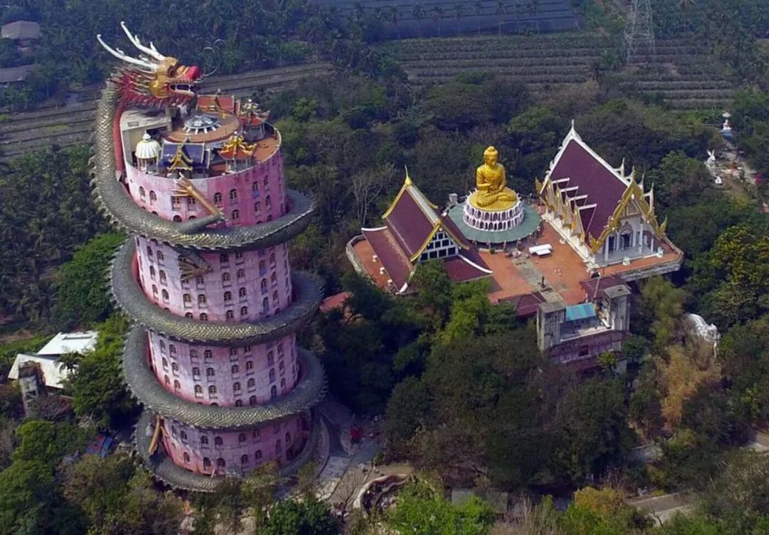 東南亞最威武的寺廟：建築17層，巨龍盤繞直聳雲天！ 旅行 第3張