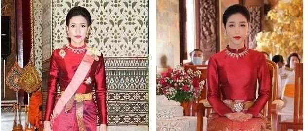 重要节日之际，泰国出现了个假贵妃？泰王王后庄重出席仪式！