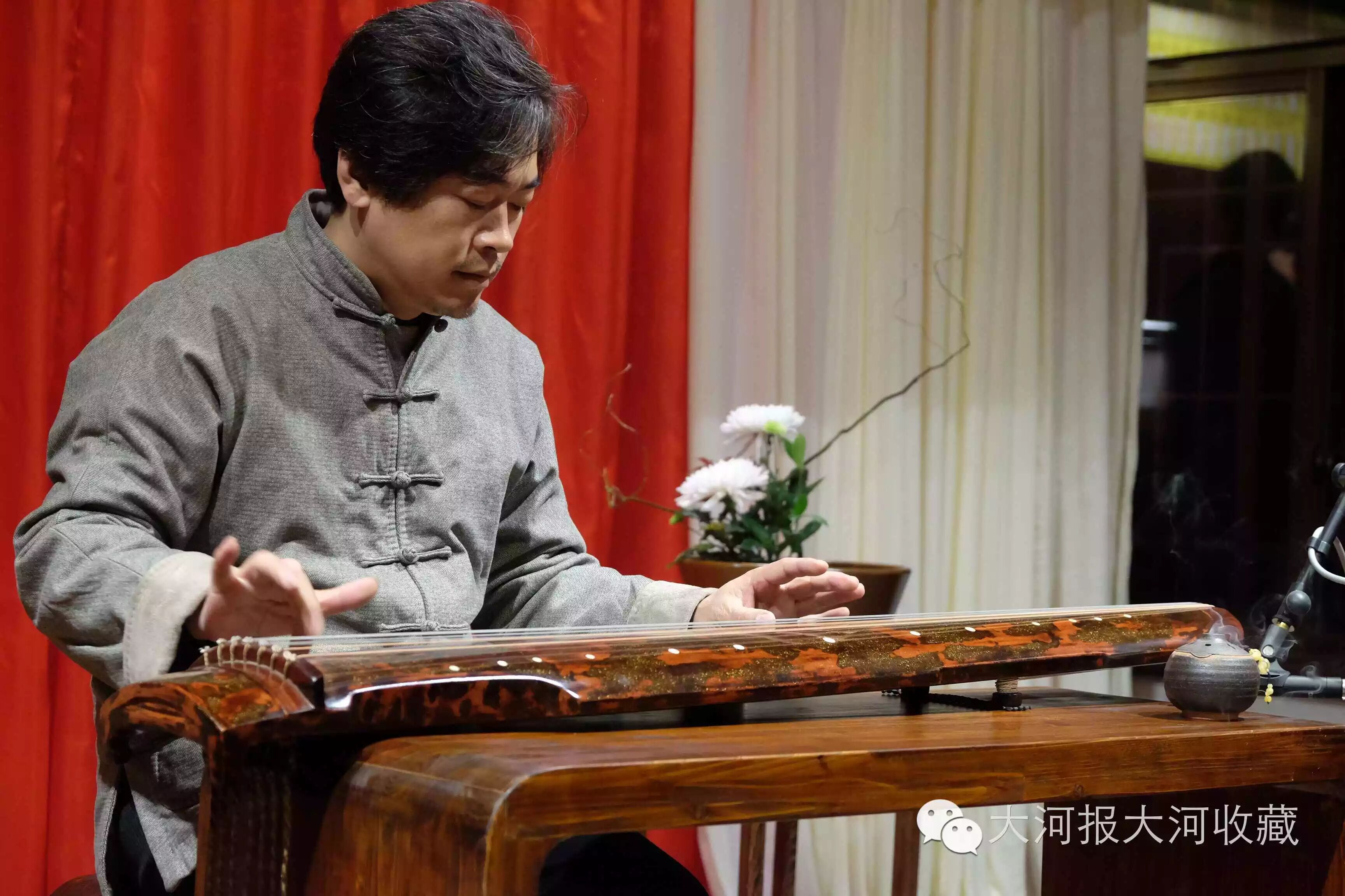 郑州市非物质文化遗产古琴制作传承人李一凡,师从中国古琴演奏大家