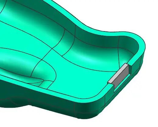 UG NX模具设计之壳体实体分模技巧的图3