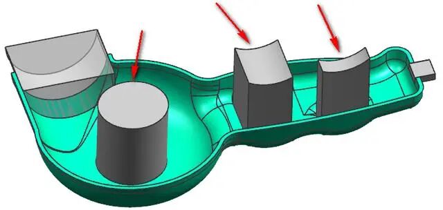 UG NX模具设计之壳体实体分模技巧的图7