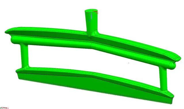 UG NX熔喷模具衣架式进胶设计要点的图3