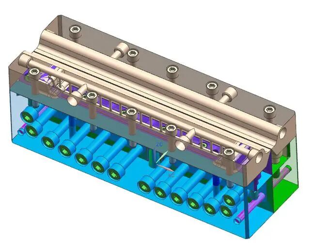 UG NX熔喷模具衣架式进胶设计要点的图10