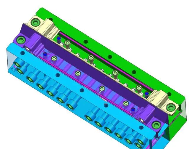 UG NX熔喷模具衣架式进胶设计要点的图11
