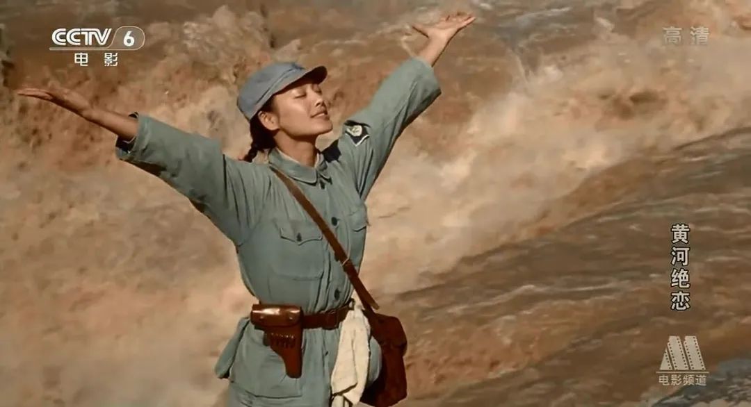 1999年,宁静遇到了自己命中注定的《黄河绝恋》,她扮演的八路军女战士
