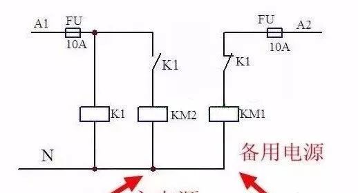 通过原理图讲清楚双电源自动切换电路~的图2