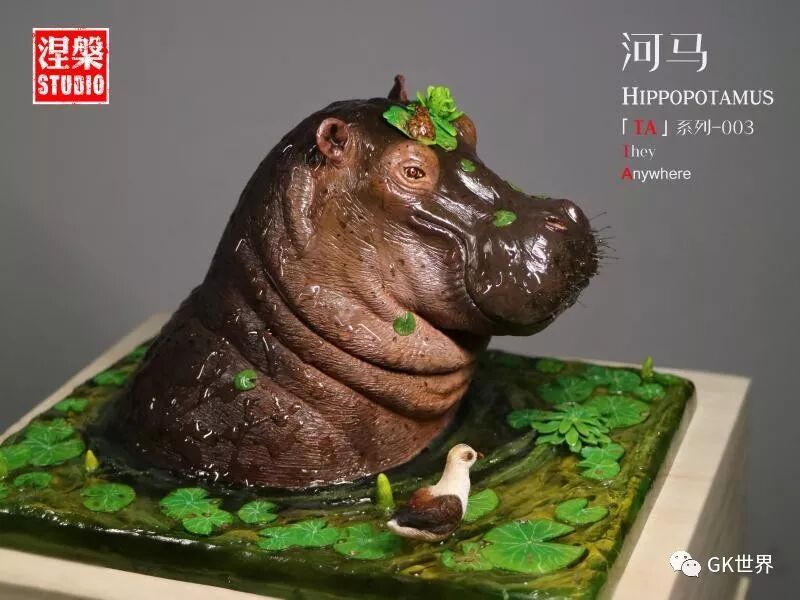 涅槃工作室ta系列河马 非洲大草原上的小憩时光 自由微信 Freewechat