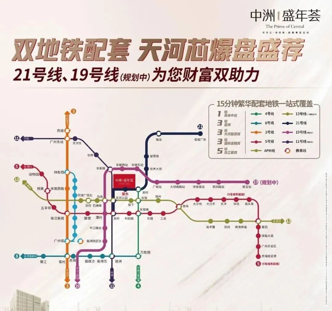 广州天河中洲盛年28-56㎡精装公寓！