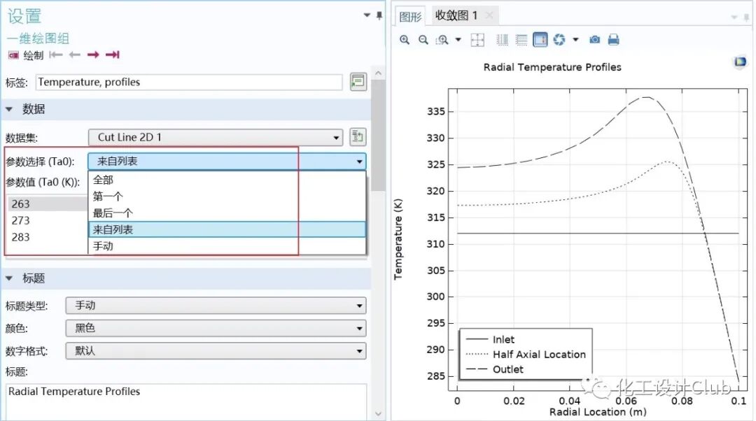 参数化扫描——Comsol中的灵敏度分析功能的图6