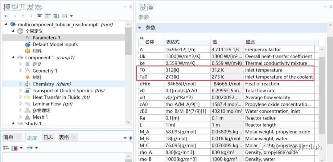 参数化扫描——Comsol中的灵敏度分析功能的图1