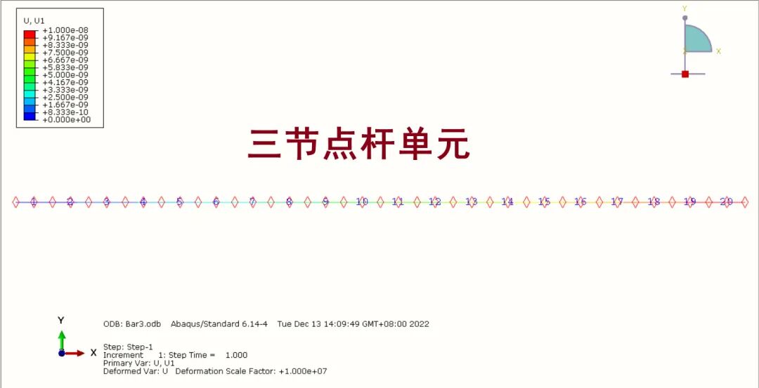 Matlab有限元基础编程 | 3节点杆单元(附云图绘制)的图10