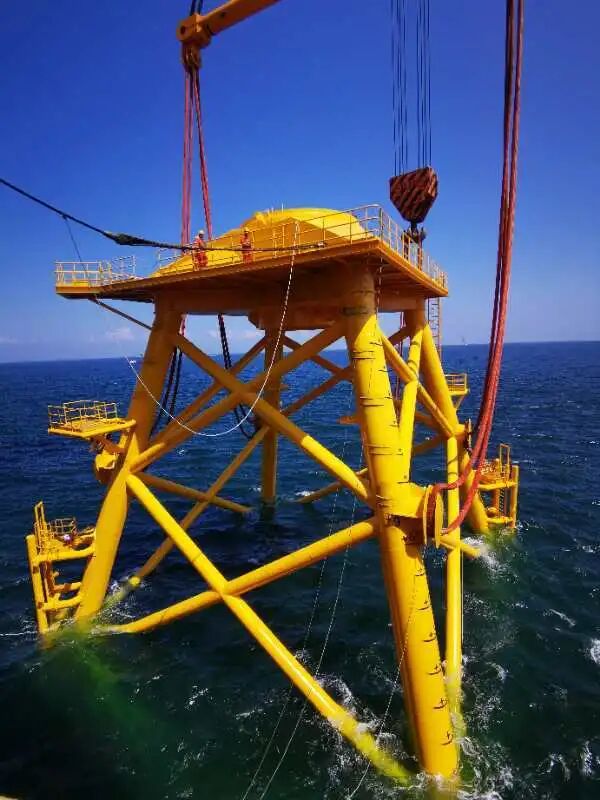 国内最大海上风机导管架顺利交付