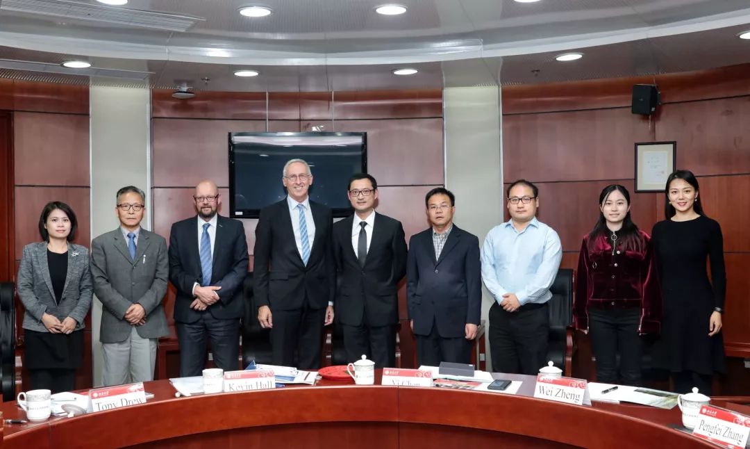 澳大利亚纽卡斯尔大学代表团一行访问北京大学经济学院