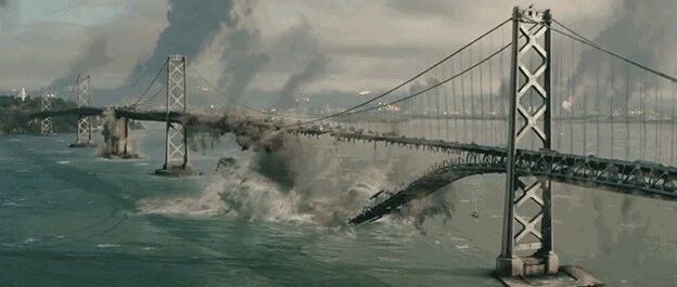 美国第一大桥崩塌，求助中国；中国：没时间，你先候着