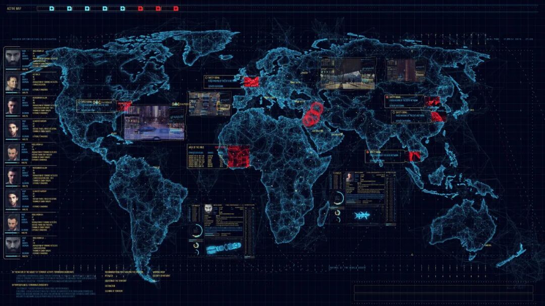 可视化设计分享-FUI/HUD