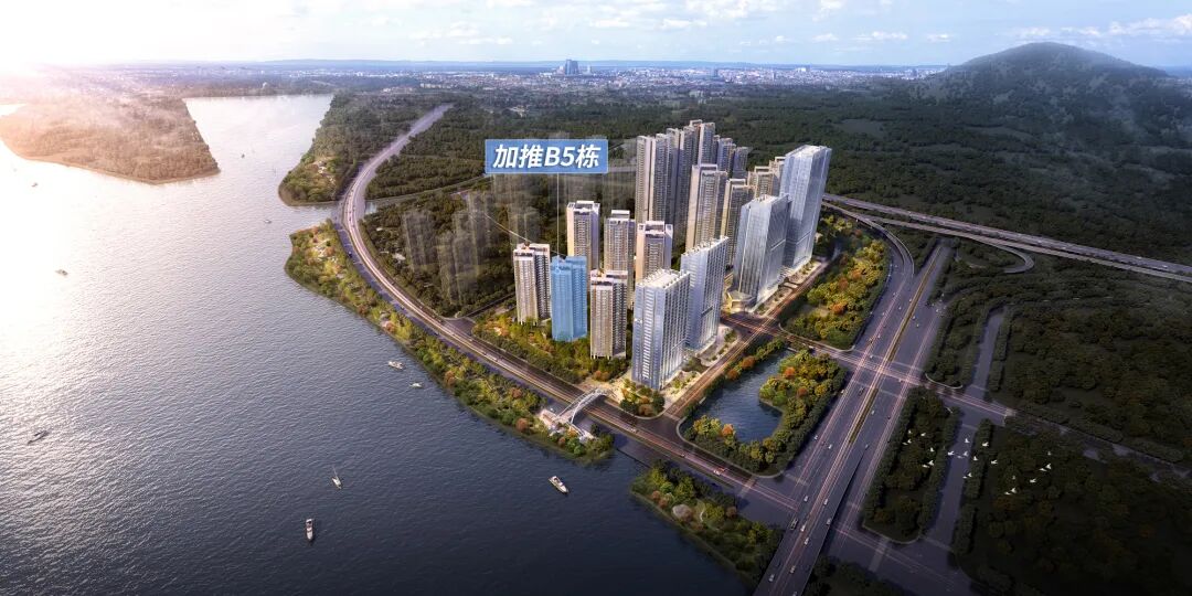 南沙保利天汇加推临江B5栋，建面119-131㎡改善大四房！
