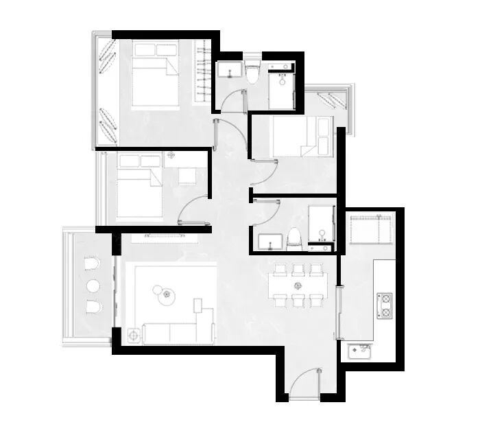 同样是三房，完胜市区99%对手？广钢“杠把子”，真有点料！