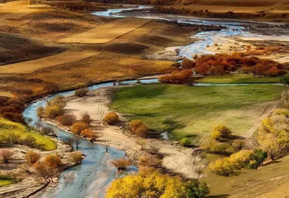 在呼伦贝尔大草原邂逅最美秋天！（组图）