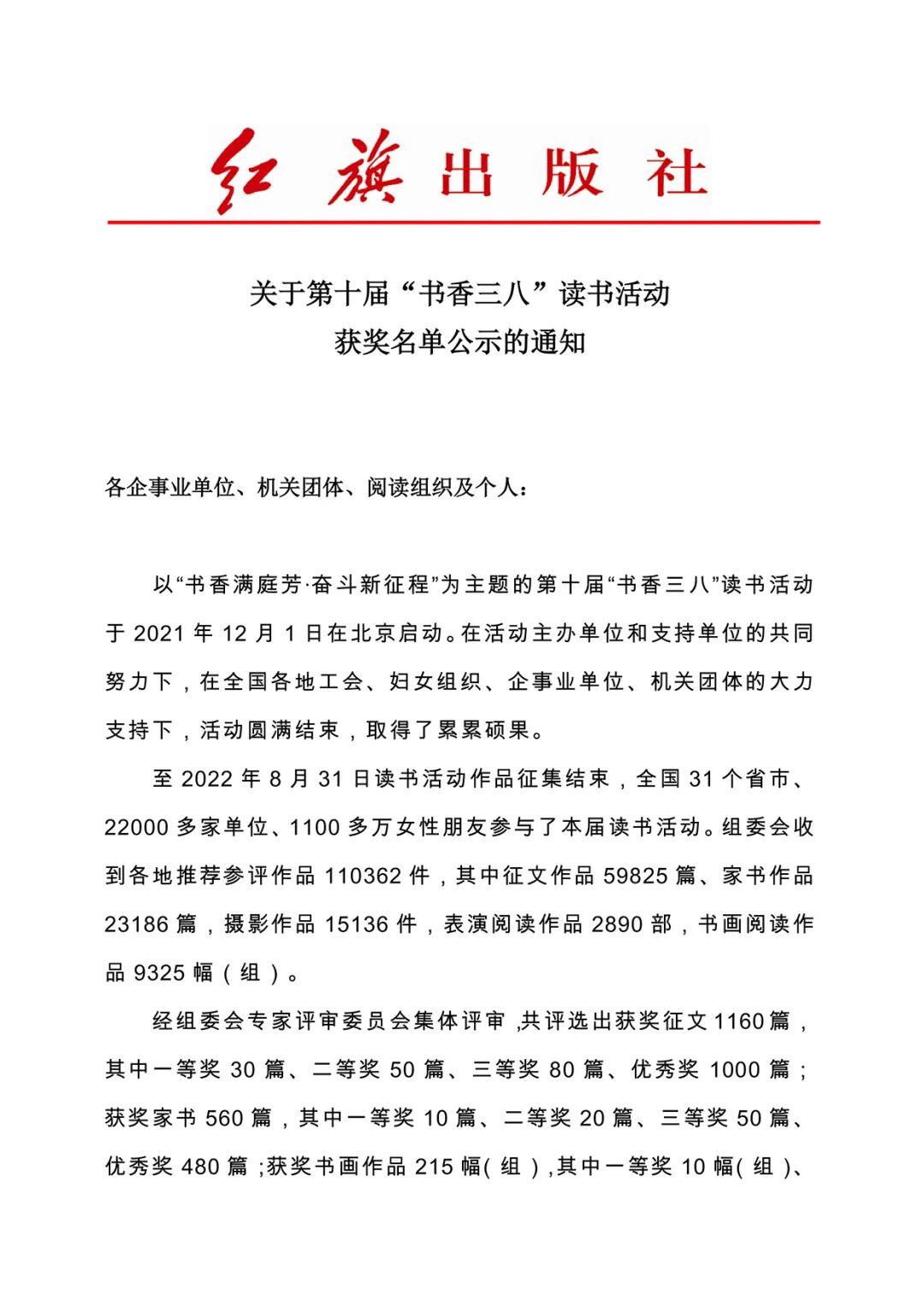 喜报！章丘区喜获全国书香三八活动多项表彰，创造历届最佳成绩