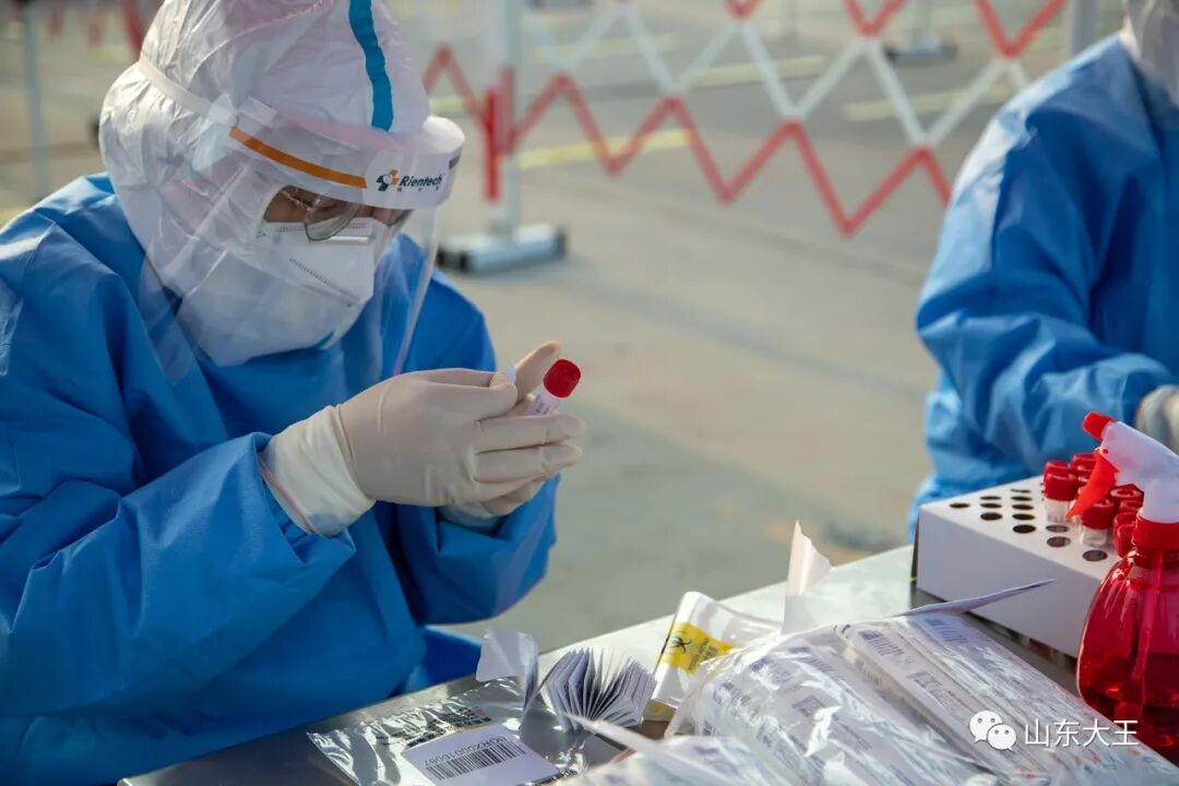 大王镇全员核酸检测应急演练现场直击