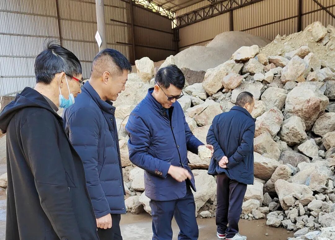 颜岭到威赫电厂等企业调研复工复产