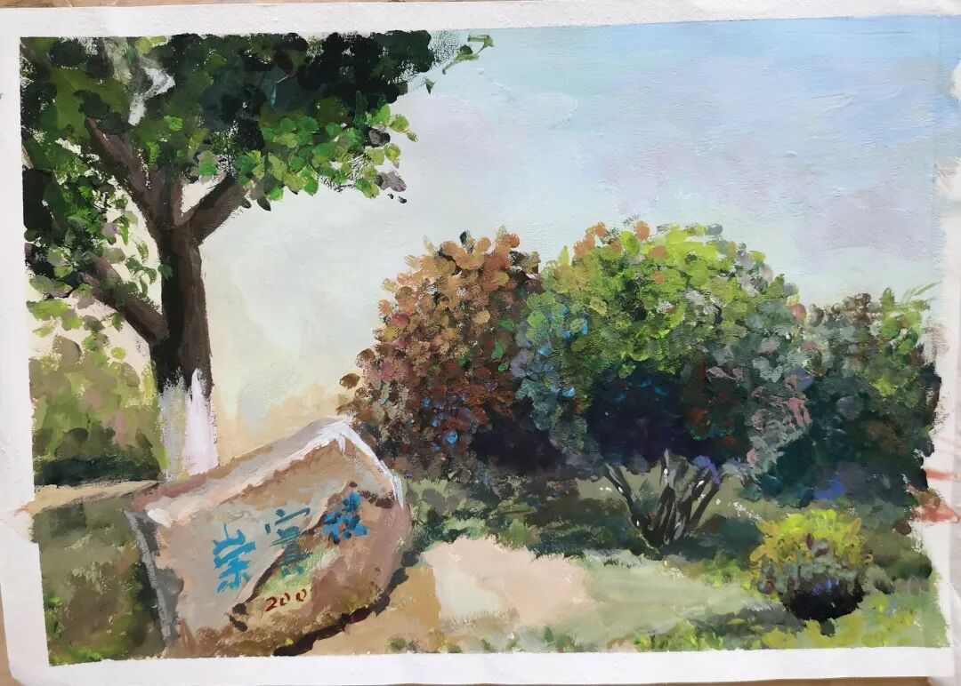 21级美术学2班 张泽舒  崇实楼    指导教师：牛再霞.jpg