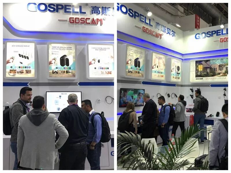 高斯贝尔荣耀绽放北京安博会，一起缔造平安中国！