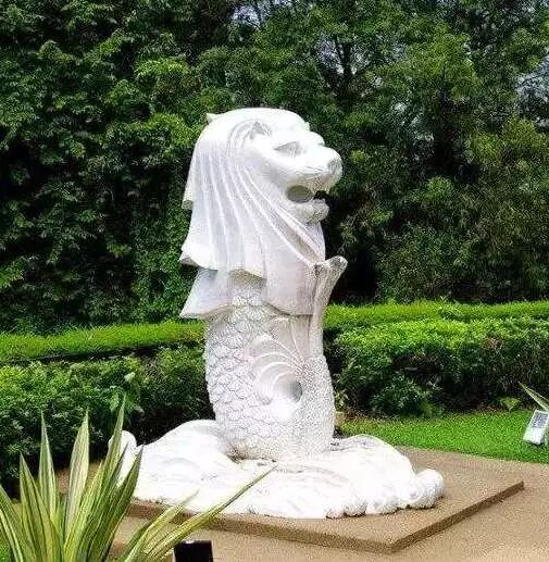 来这里看新加坡的标志——鱼尾狮公园