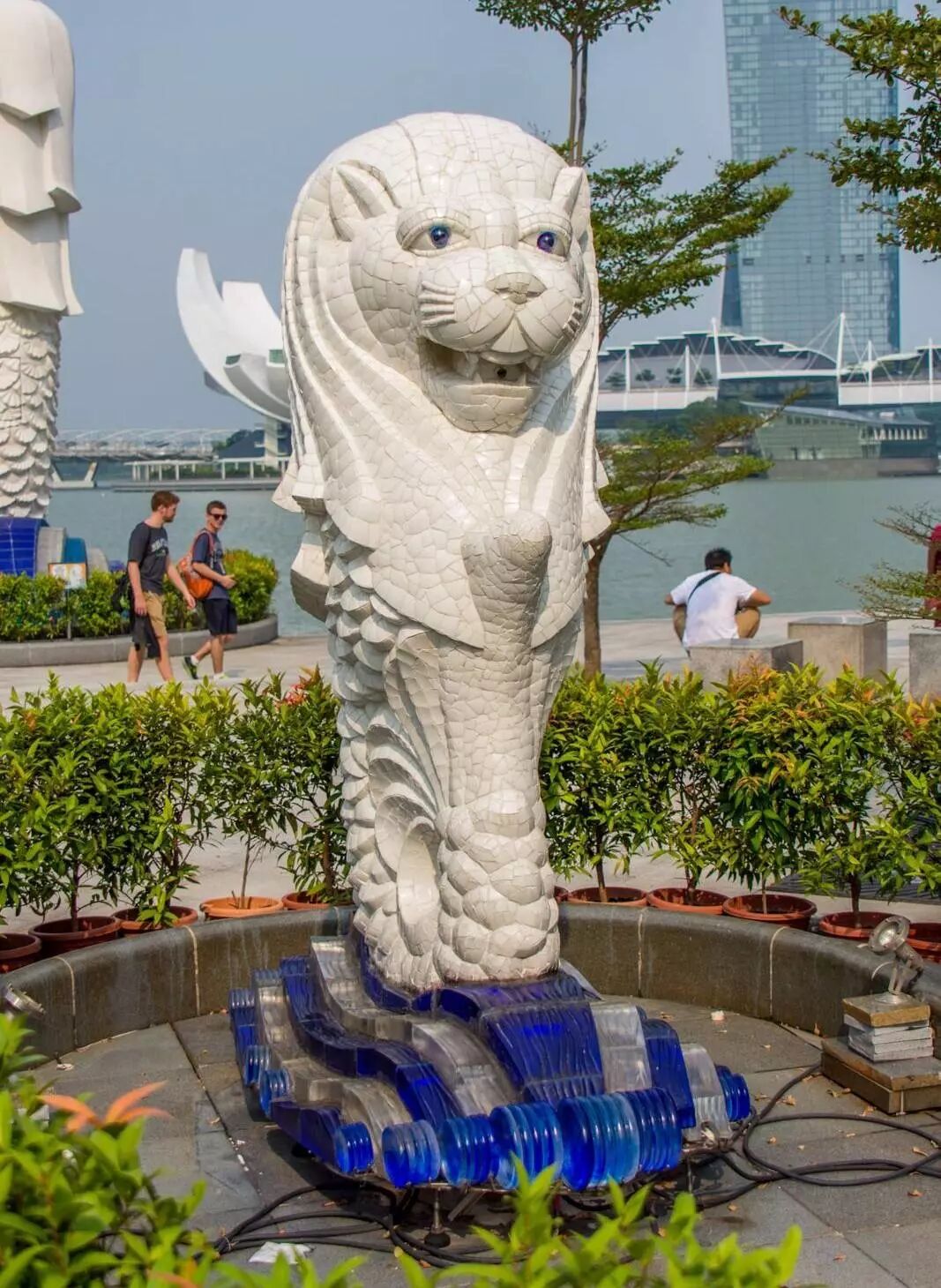 来这里看新加坡的标志——鱼尾狮公园