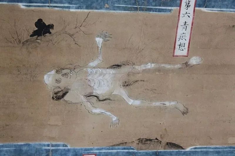 驚悚！島國古畫九相圖，記錄屍體腐爛的詳細過程..... 靈異 第7張