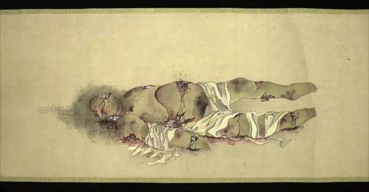驚悚！島國古畫九相圖，記錄屍體腐爛的詳細過程..... 靈異 第15張
