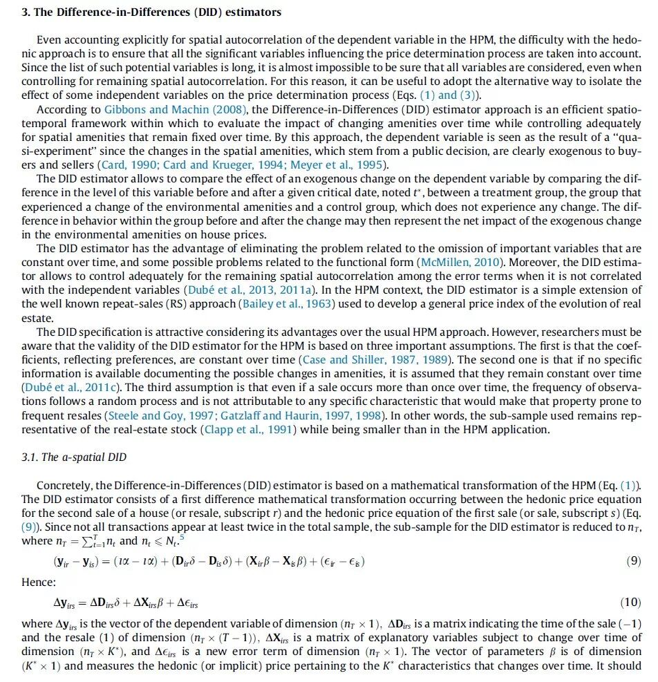 空间did双重差分方法的文献 Spatial Did 计量经济圈 微信公众号文章阅读 Wemp